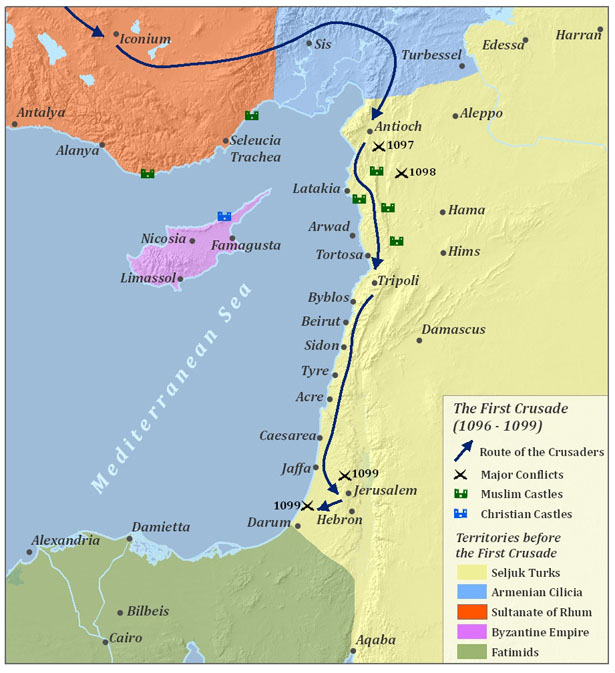 Crusades in the Holy Land