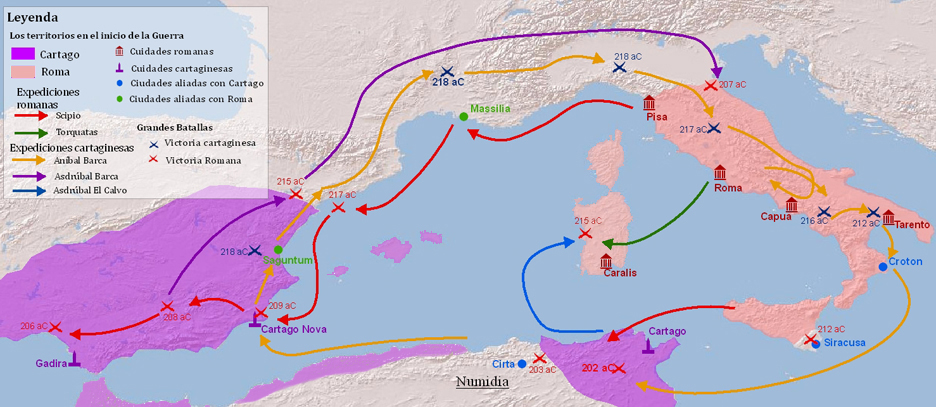La Segunda Guerra Púnica