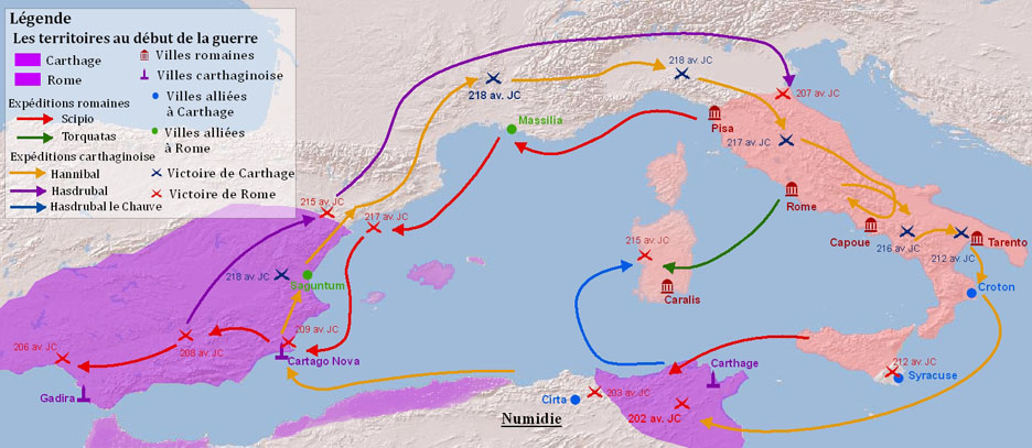 La Deuxième Guerre Punique