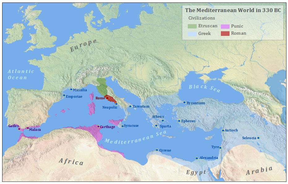 The Roman Conquest of the Mediterranean