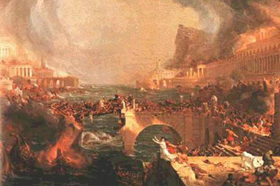 The Visigoths sack Rome The Visigoths sack Rome