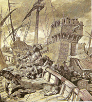 Battle of Ostia (849 AD) Battle of Ostia (849 AD)