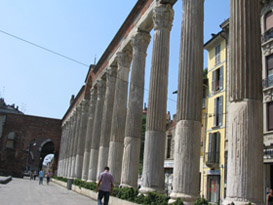 Destruction of the Pagan Temples in Milan (380 AD) Destruction of the Pagan Temples in Milan (380 AD)