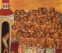 Martyrdom at Sebeste (Sivas) in 320 AD Martyrdom at Sebeste (Sivas) in 320 AD